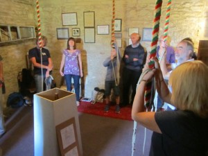 Ringing on the Steel Bells at Waddesdon